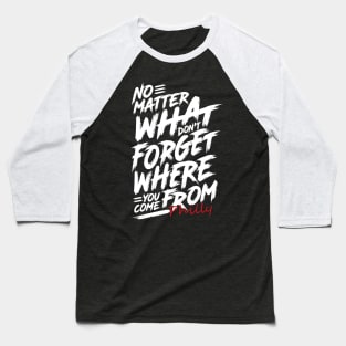 Where You Come From Philly Baseball T-Shirt